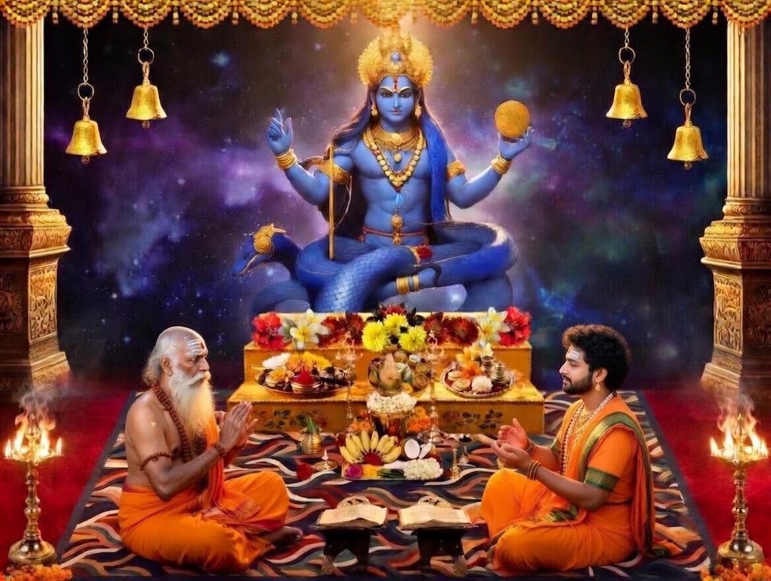 Powerful Rahu Puja and Jaap With 2 Priests | Remove Rahu Dosha ...