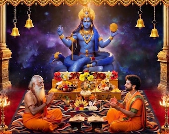 Powerful Rahu Puja and Jaap with 2 Priests | Remove Rahu Dosha, Negativity & Karmic Blocks