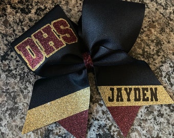 Custom Cheer Bow Bundle for Sideline and Comp Cheer/ 2 Cheer  display picture 3