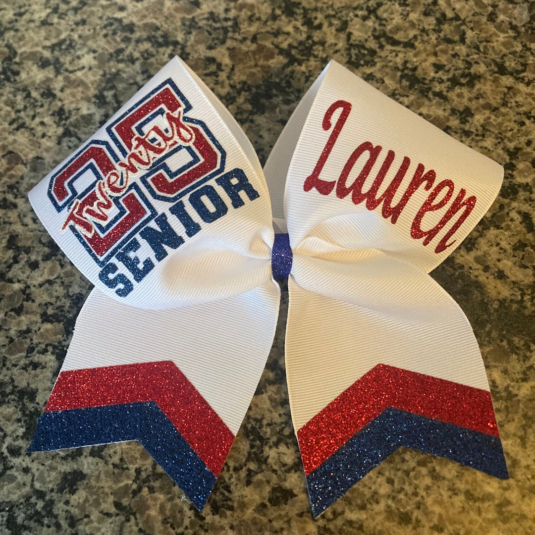 Senior Bow. Senior Cheer Bow, Senior Softball Bow. Great Senior Night ...