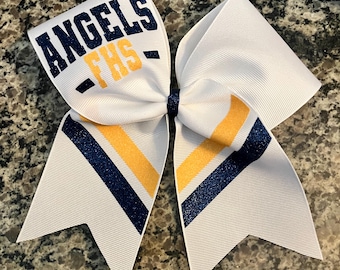 Custom Gameday Spirit Cheer Bow