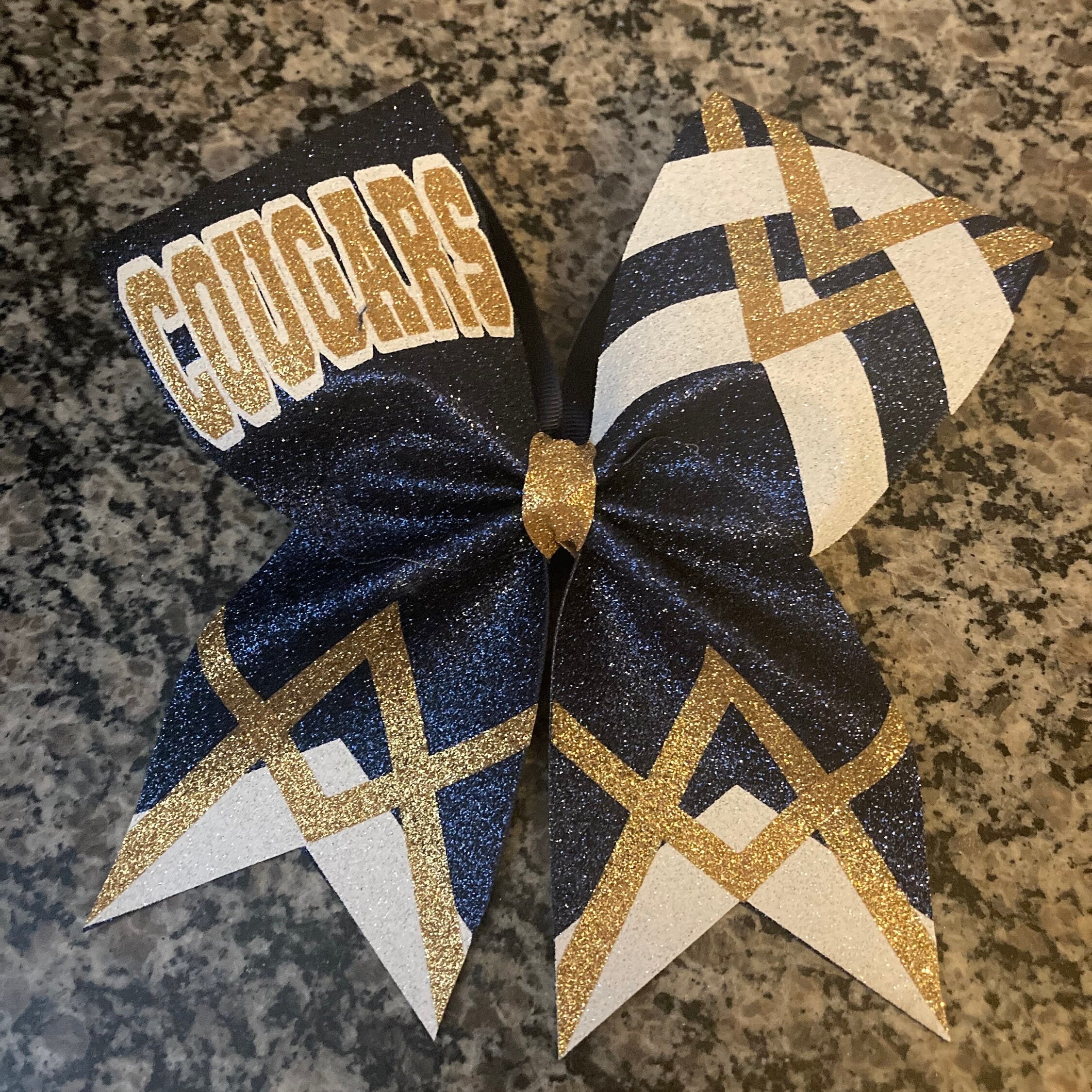 Comp Cheer Bows Custom Cheer Bow Bundle for Sideline and Comp Cheer/ 2 Cheer Bows ...