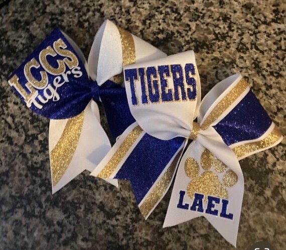 Cheer Bow Bundle for Sideline and Comp Cheer/ 2 Cheer Bows  display picture 1