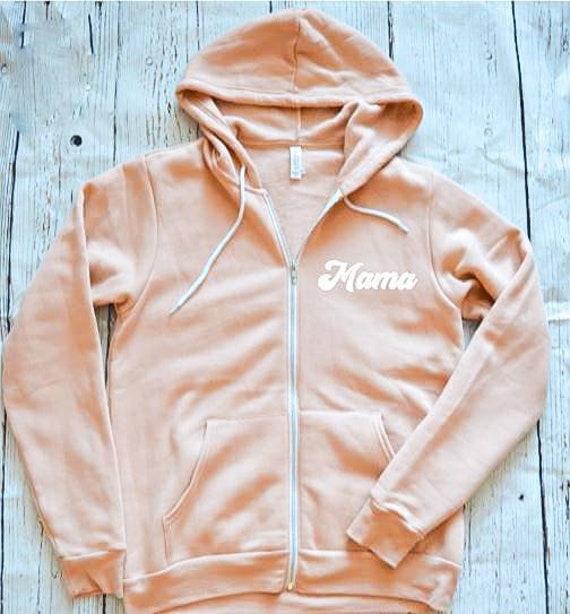 Mama zip up hoodie sale