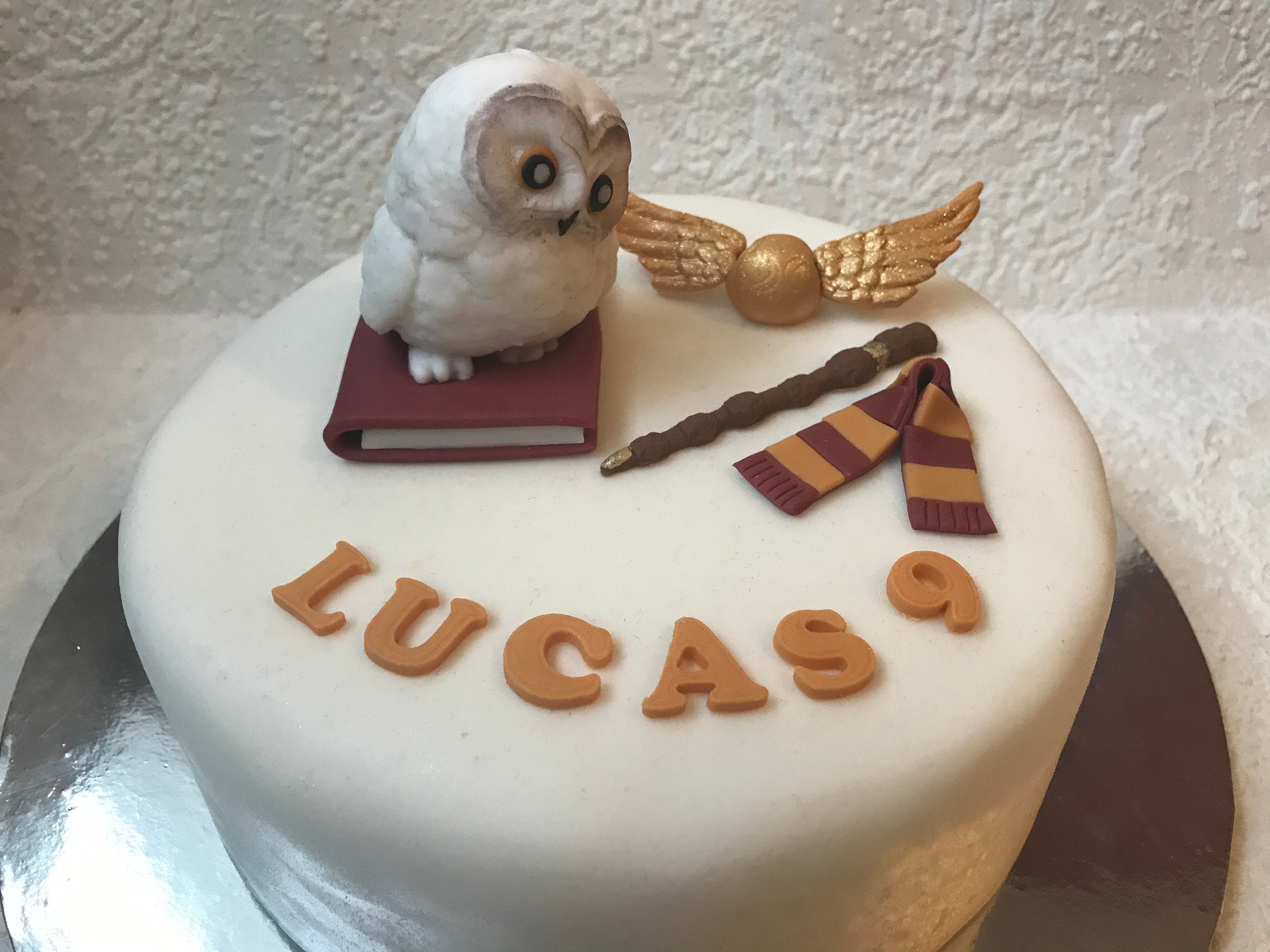 Comestible Handmade Hedwig Owl Harry Potter Style Unnoficial Etsy