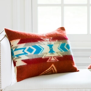Southwestern Pillow Alpaca Pillow Cover Boho Aztec Pillowcase Tribal Decorative Boho Western Pillow Cover Lumbar Support Pillow Case for Bed