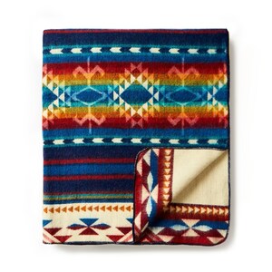 Aztec Reversible Navajo Blanket Picnic Camping Boho Blanket ...
