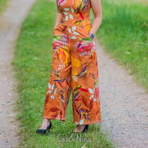 Buy Wide Leg Romper Online In India Etsy India