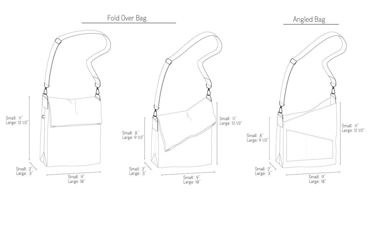 Simple Cross Body Bag Pattern Adjustable Strap Purse A21 Etsy