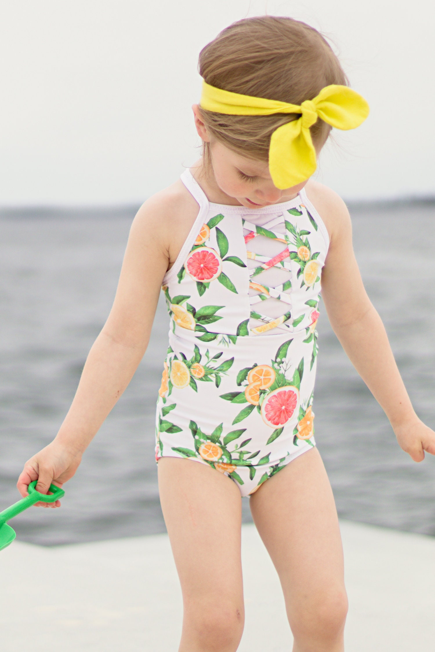 Girls One Piece/two Piece Swimsuit Pattern Halter Top High Etsy