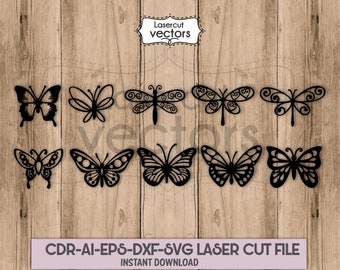 Download Laser Cut Butterfly Etsy
