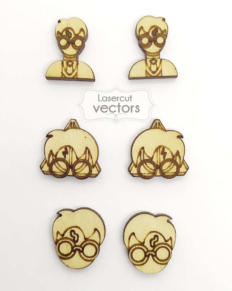 Download 16 Harry Potter Designs Bundle Earring SVG Stud Earrings ...
