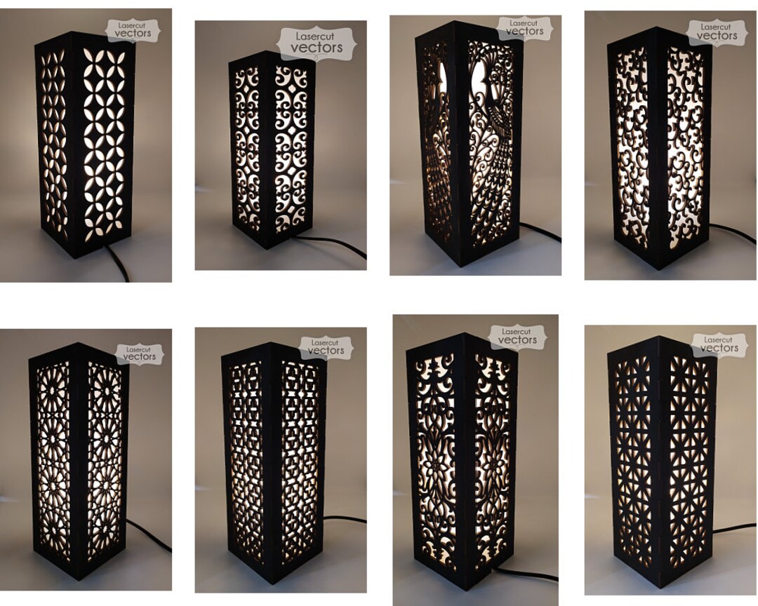 Laser cut 2024 metal lamp shade