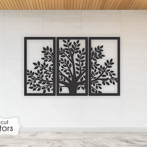 Tree of Life Wall Art Vector Model - svg dxf files-tree panel svg,Files for Laser Cutting. plasma cut file, glowforge file