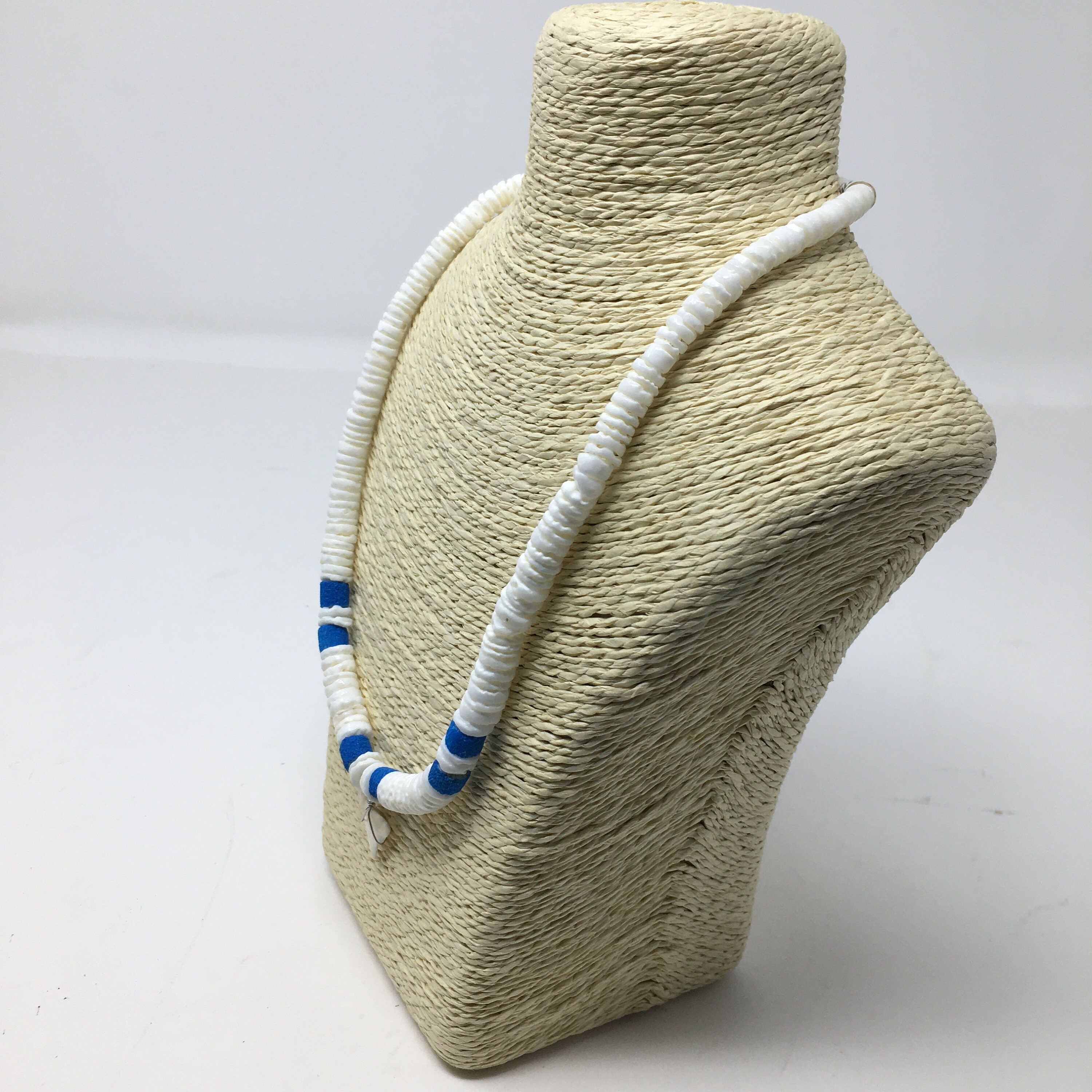 MM Real Chips Puka Shell Necklace – 18 Inch, Genuine Shells, Stainless Steel Wire & Lock - View #5