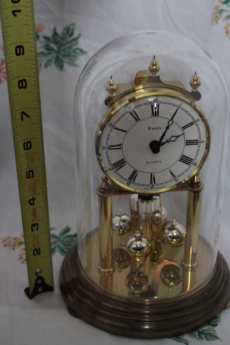 Kundo Anniversary Clock Gold Pendulum 400 Day Clock Made In Etsy