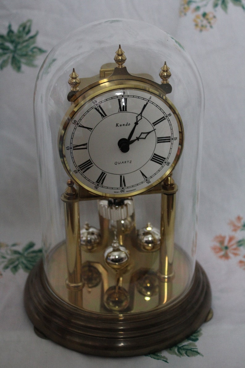 Kundo Anniversary Clock Gold Pendulum 400 Day Clock Made In Etsy