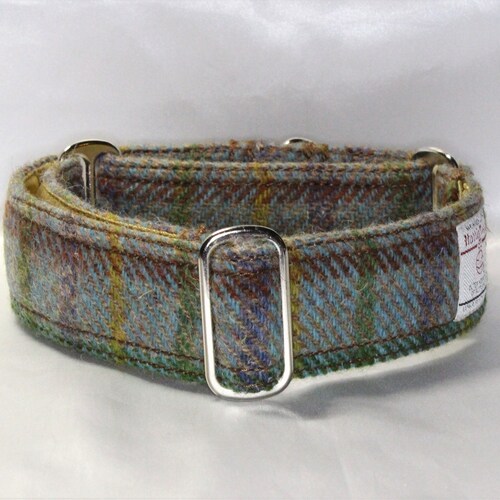 Orange Plain Weave Hound Collar in Harris Tweed. Lovely Soft Etsy
