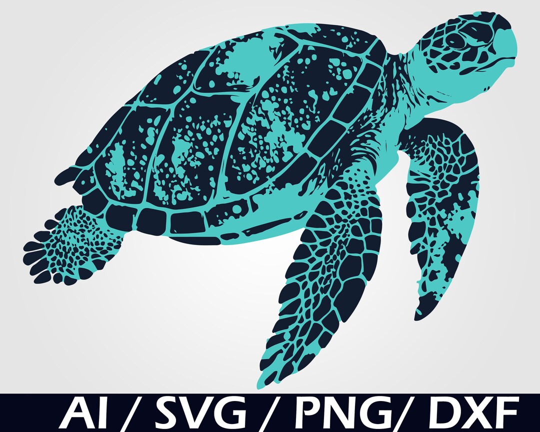 Sea Turtle SVG Digital Download Sea Turtle Png for Cricut Sea Turtle