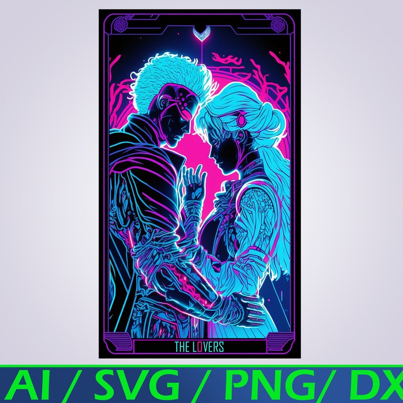 Cyberpunk 2077 Tarot Cards Etsy
