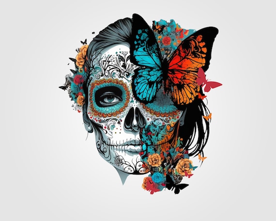 トップス civarize flower butterfly skull top civarize flower butterfly skull top - メルカリ