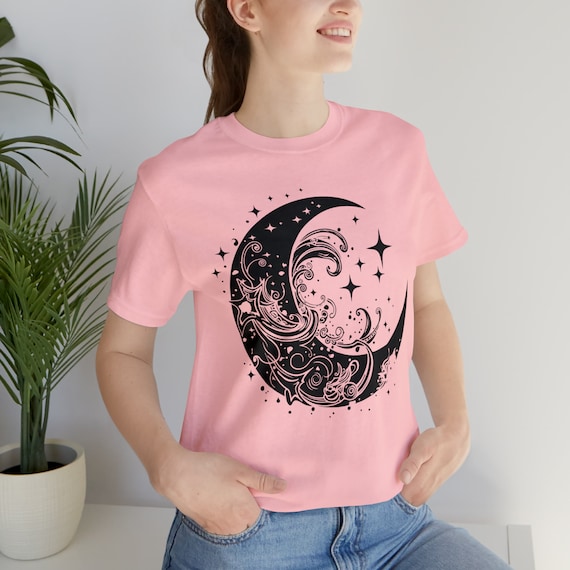 Crescent Moon SVG Digital Download Bundle, Celestial Moon