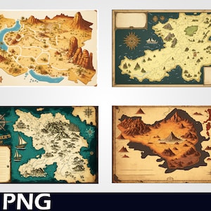 Campanha de Dungeons and Dragons Map Pack PNG Download digital, mapa DnD personalizado, mapas de campanha para impressão da ferramenta mestre de masmorras para dnd para rpg