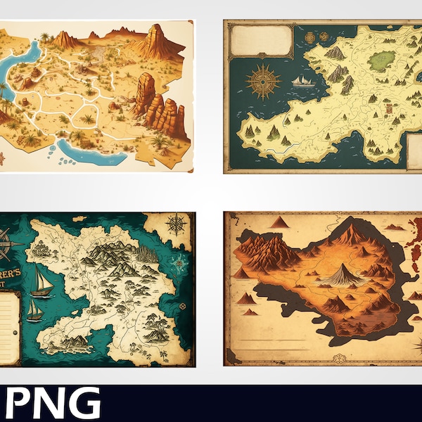 Dungeons and Dragons campaign Map Pack PNG Digital Download, Custom DnD map, dungeon master tool printable campaign maps for dnd for rpg