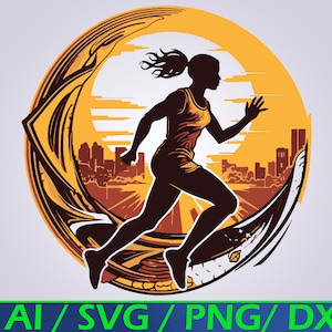 Track and Field SVG Digital Download Runner Svg Track and Field Clip