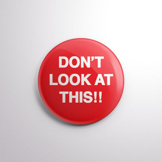 Badge 25mm Button Pin Humour Code barre 1 
