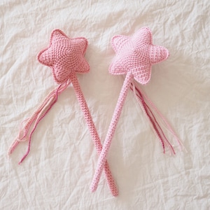 PDF crochet pattern, German, Magic Wand Star, Amigurumi, English pattern, Crochetpattern
