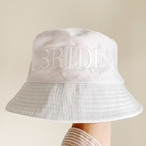 Bride Bucket Hat | Bride Hat | Bride Cap | Bride Summer Hat | Honeymoon Hat | Bachelorette Hat | Bride Baseball Hat | Bride Bachelorette