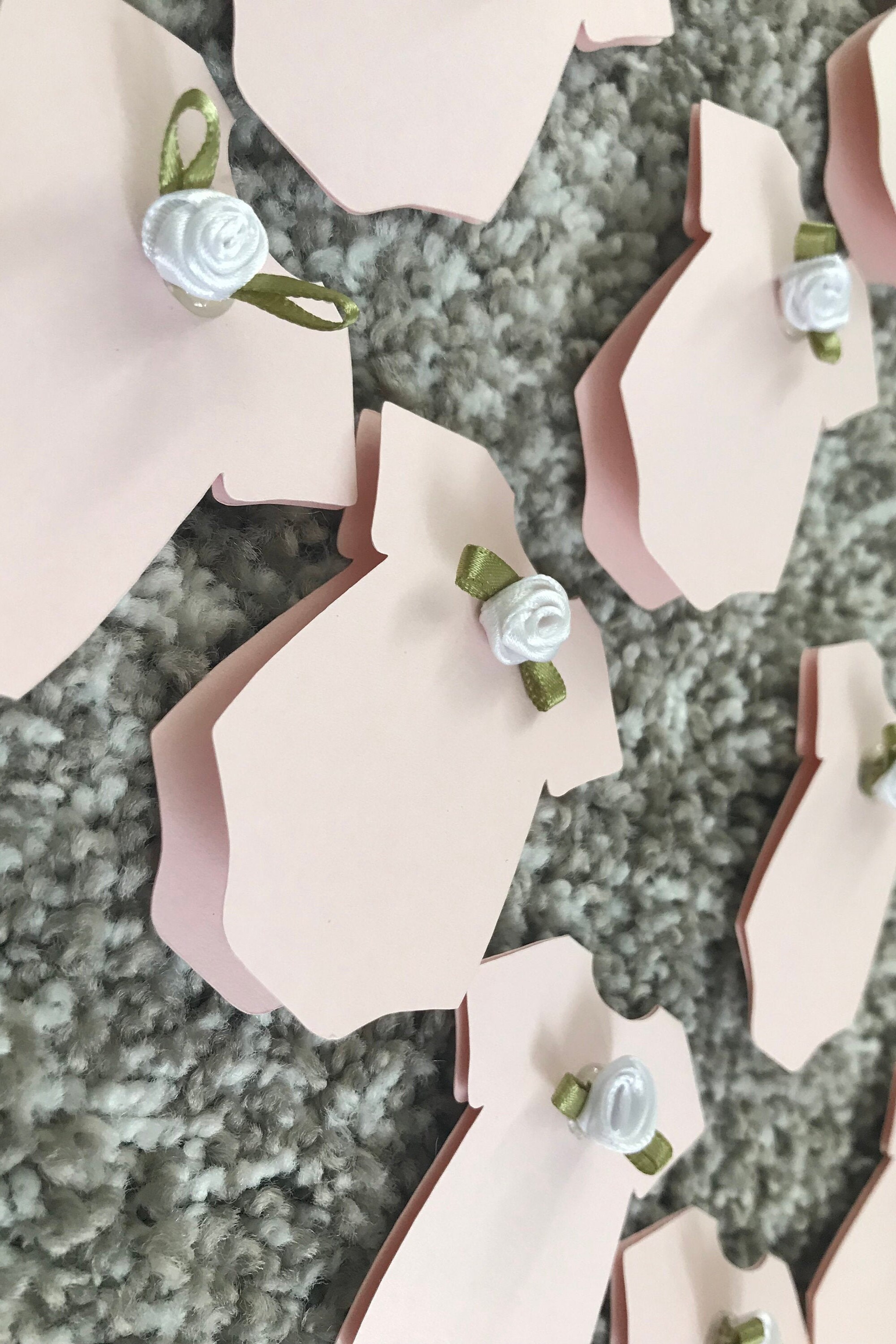 Onesie Baby Shower Place Cards Baby Shower Seating Chart Etsy