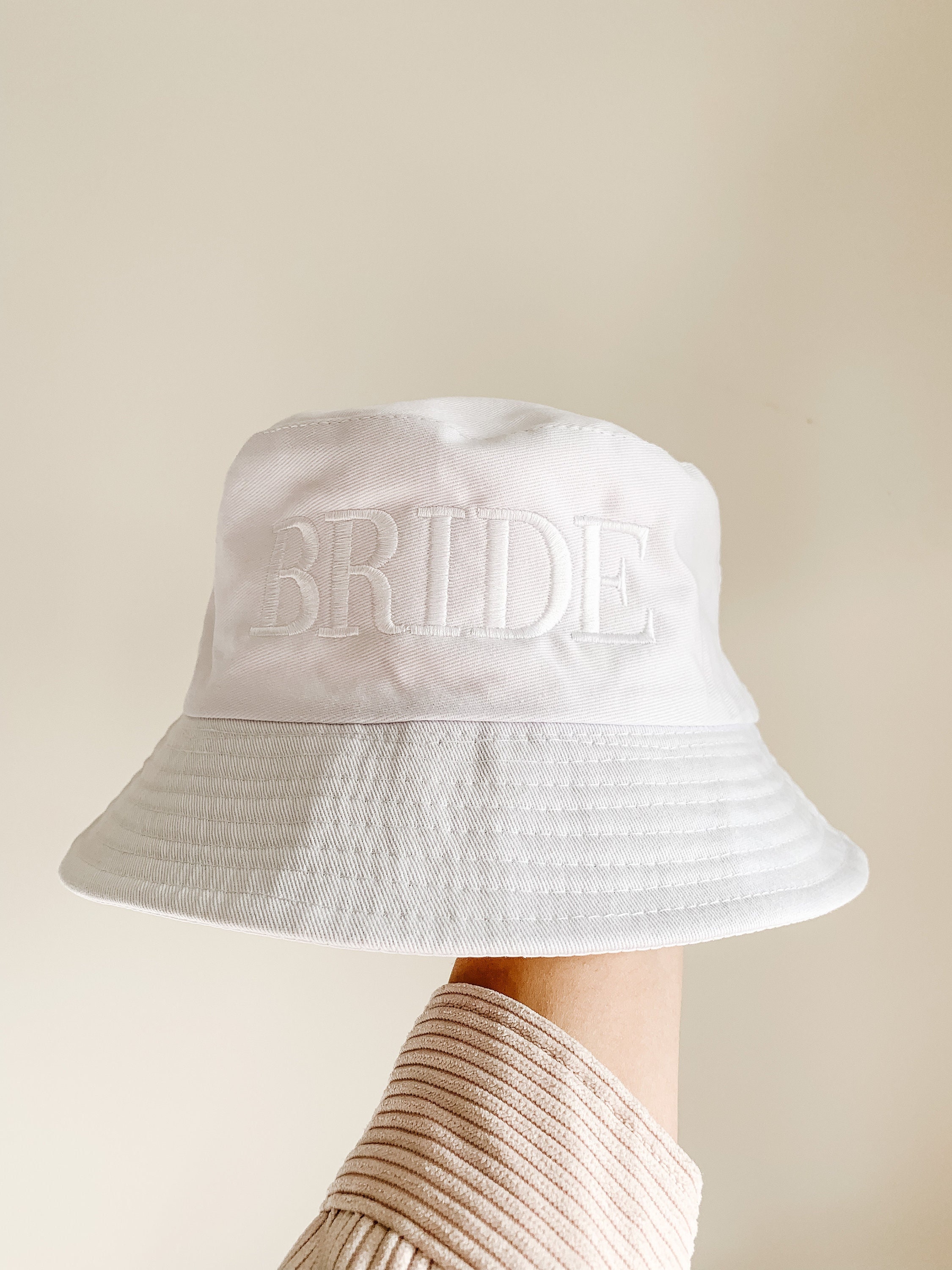 Bride Bucket Hat Bride Hat Bride Cap Bride Summer Hat Etsy Canada