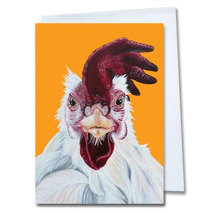 Tarjeta de felicitación de pollo - Sunny