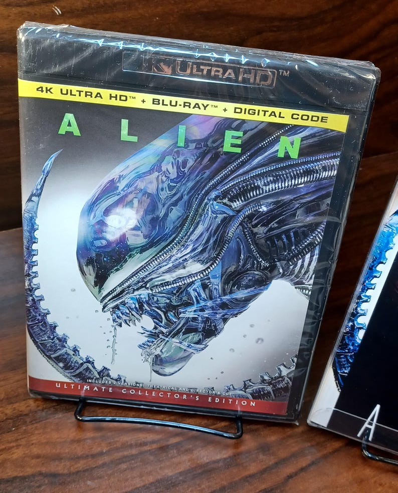 ALIEN (1979) (4k+blu-ray)-new-custom Slipcover W/protective Sleeve-box ...