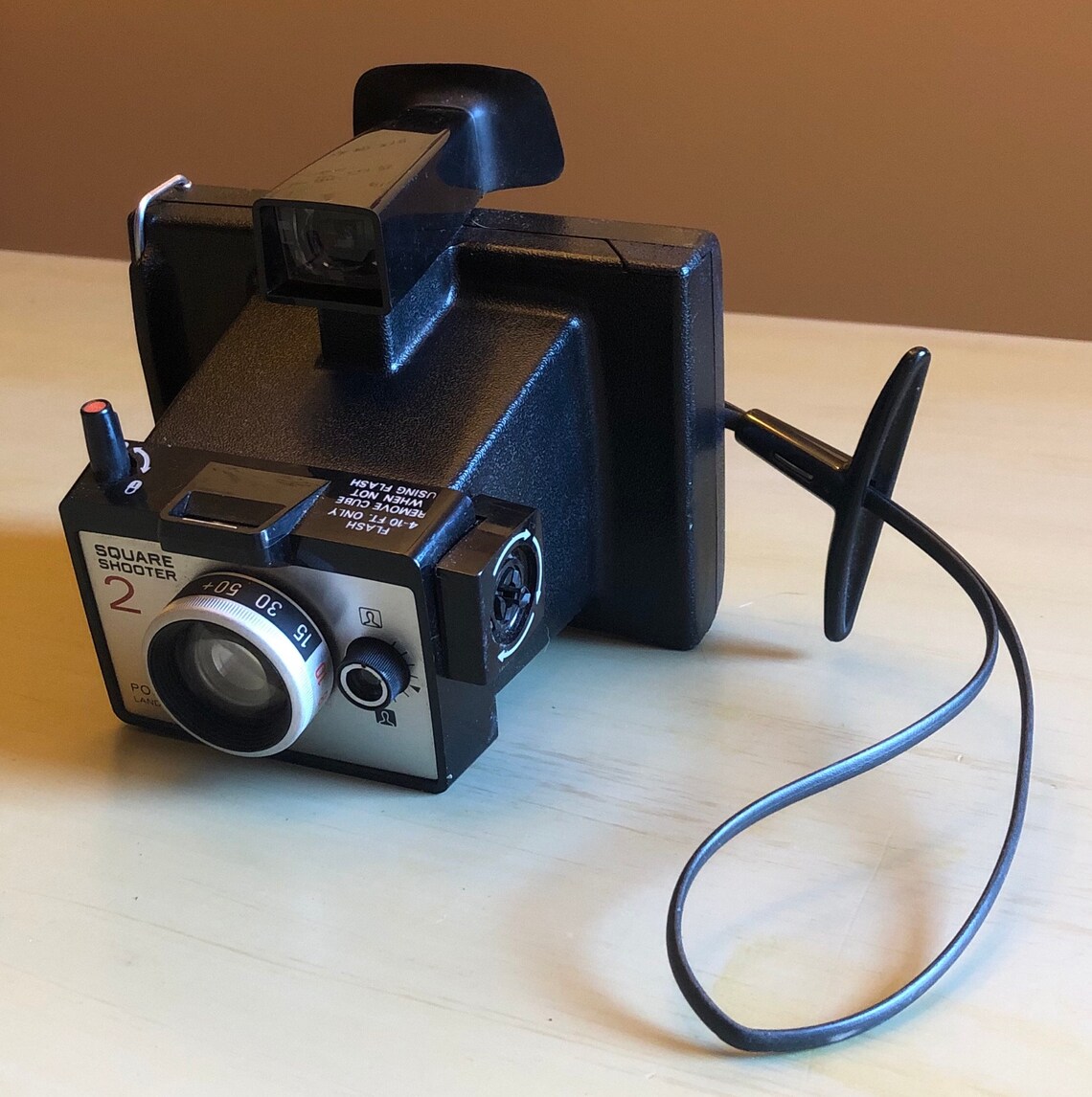 2 Polaroid Land Camera Square Shooter 2 Cameras With Case Etsy