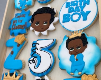 Boss Baby boy Cookie Cutters birthday baby Fondant 3D printer Cake and Fondant Decorates custom stamp molds