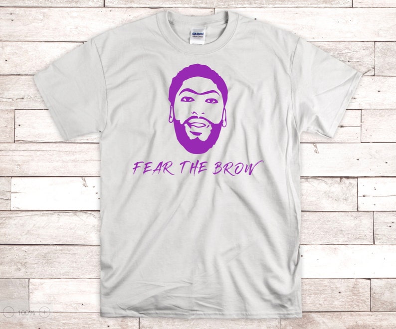 anthony davis fear the brow shirt