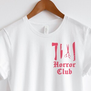 Halloween Horror Club,  Spooky T-Shirt, Spooky Vibe Shirt, Halloween T-shirt, Horror Movie Gift
