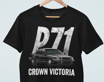 Crown Victoria, Police Interceptor, Police wife, Police, Cop Car, Gift For Dad, Fathers Day, Vintage T-shirt