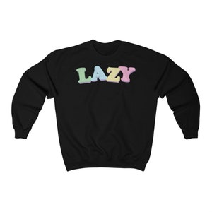 Pastell Goth Pullover: Yume Kawaii Harajuku Fashion Black