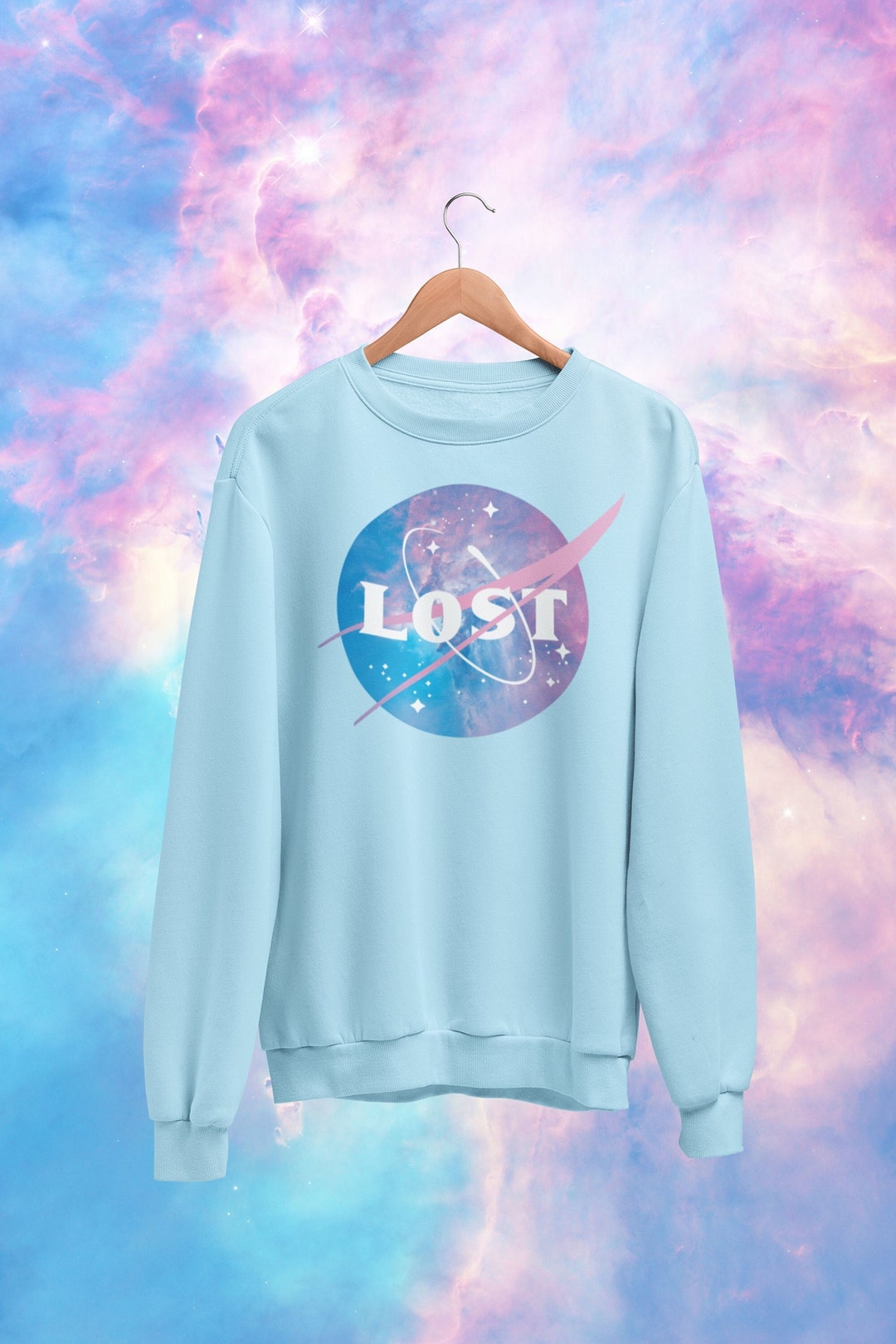 Lost Explorer NASA Space Aesthetic Sweatshirt | Space Gifts, Traveler ...