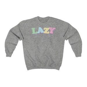 Pastell Goth Pullover: Yume Kawaii Harajuku Fashion Sport Grey