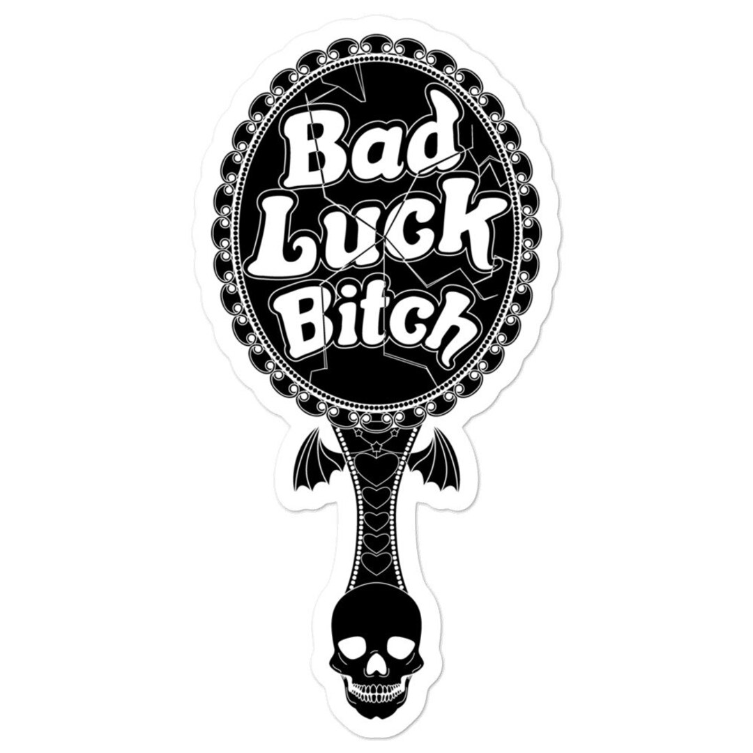 Gothic Vanity Hand Mirror Pastel Goth Decor Large 5.25 Etsy