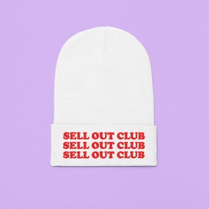 Vaporwave Beanie, 90s Grunge Beanie, edgy boyfriend or girlfriend gift, Winter hat, Embroidered Beanie
