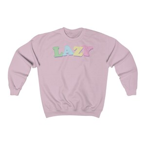 Pastell Goth Pullover: Yume Kawaii Harajuku Fashion Light Pink