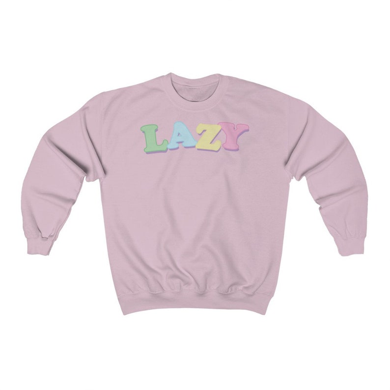 Pastell Goth Pullover: Yume Kawaii Harajuku Fashion Light Pink