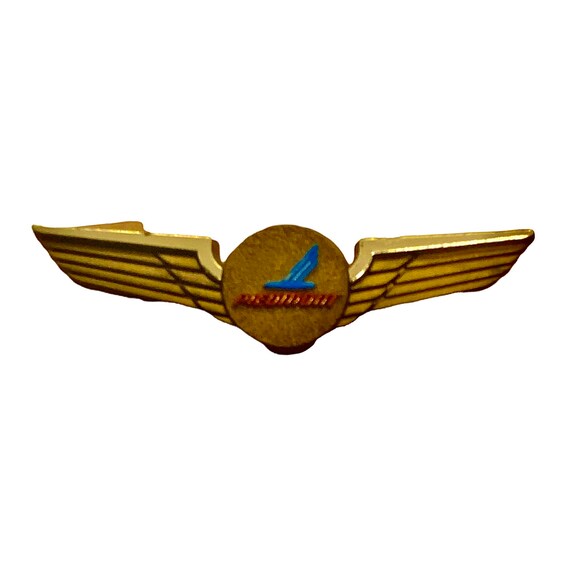 1970s Piedmont Airlines Wings Pin Stoffel Seals Plastic Etsy