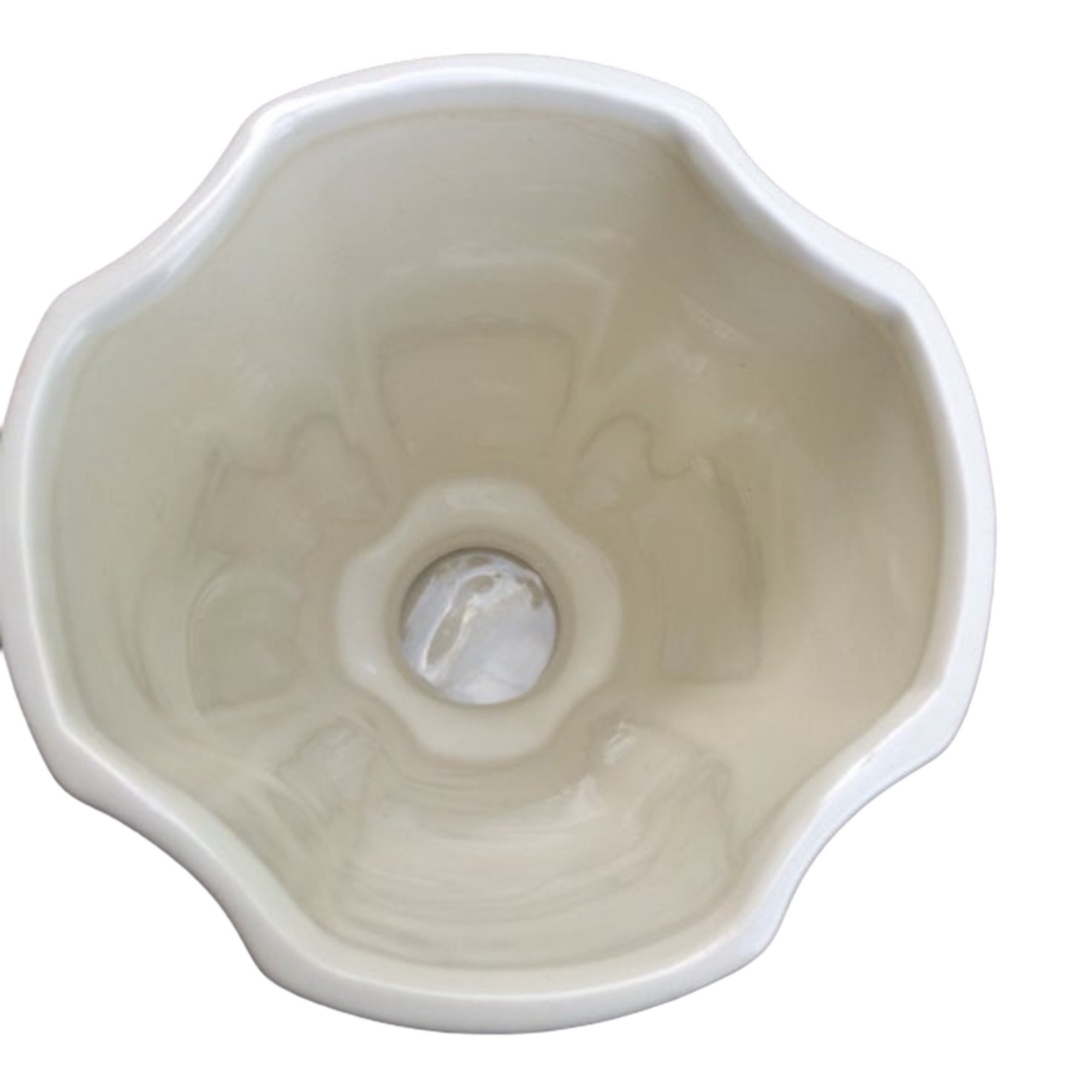 Vintage Haeger Tall White Ceramic Vase with Autumn Floral Etsy